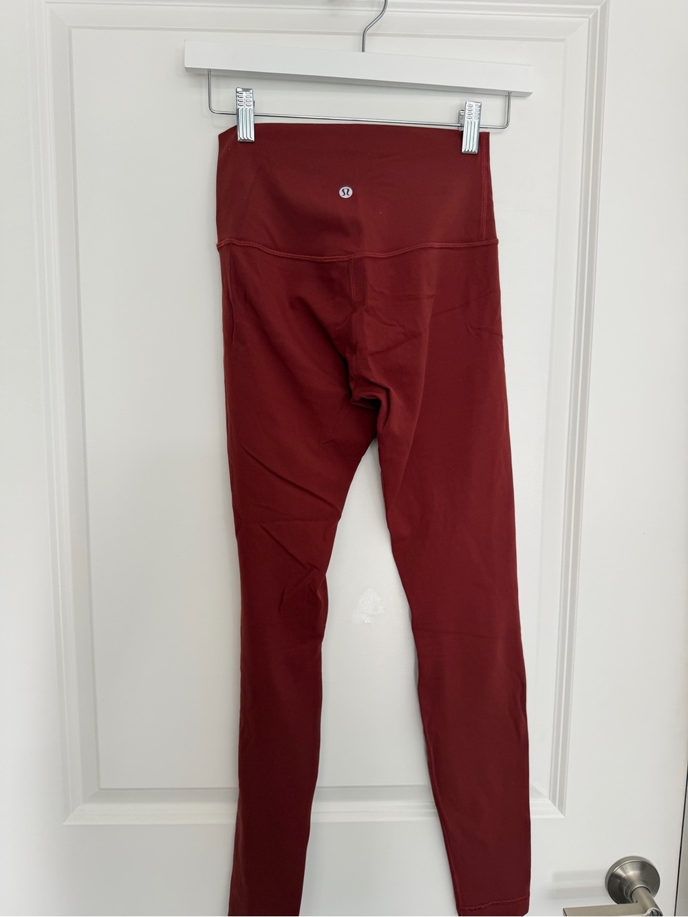 lululemon Align 7/8 Wine Red Leggings